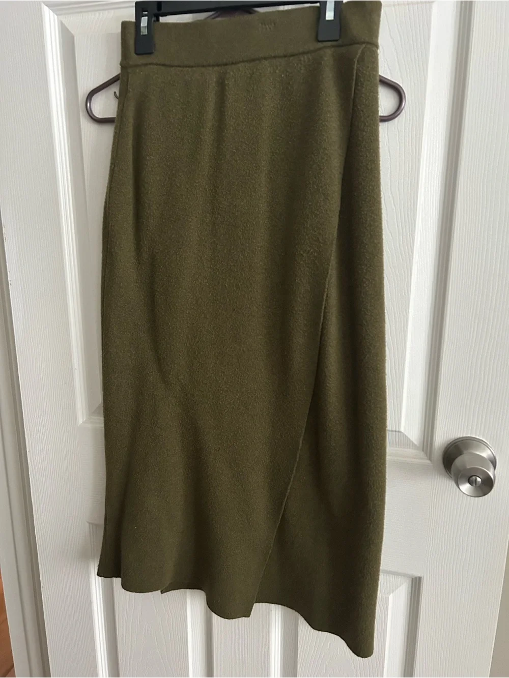 a new day Olive Green Midi Pencil Skirt - Picture 4 of 4
